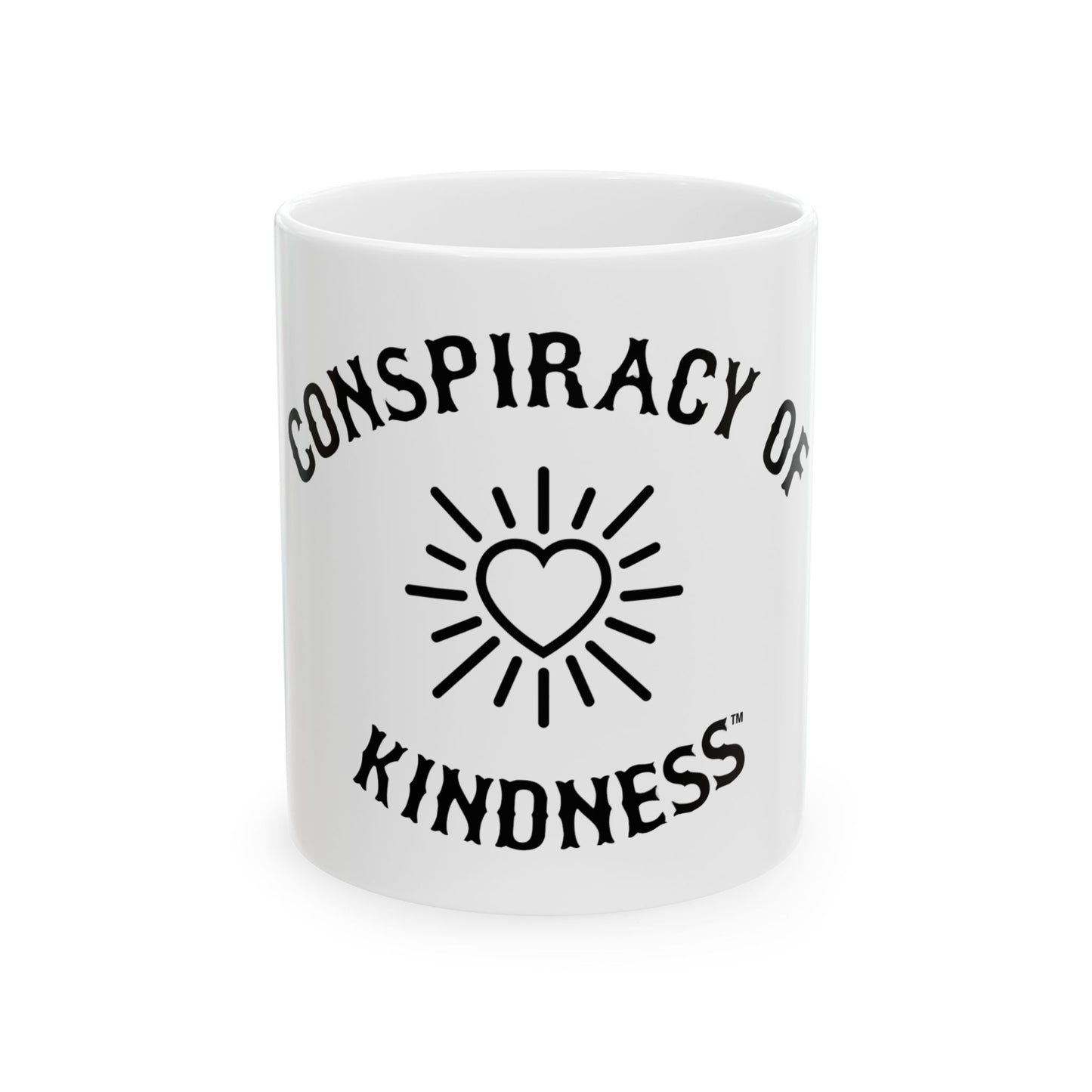 Conspiracy of Kindness Mug White