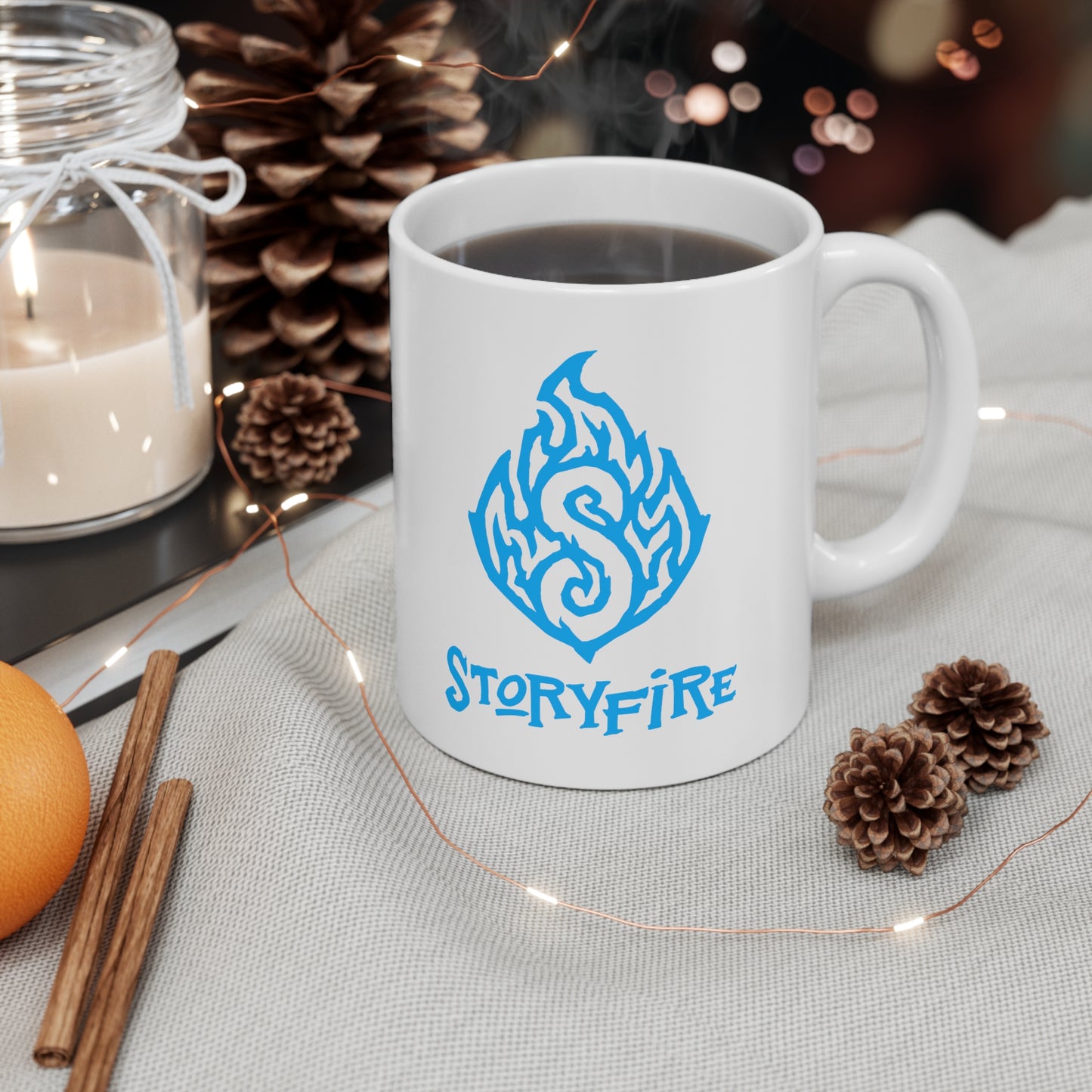 Storyfire White Mug