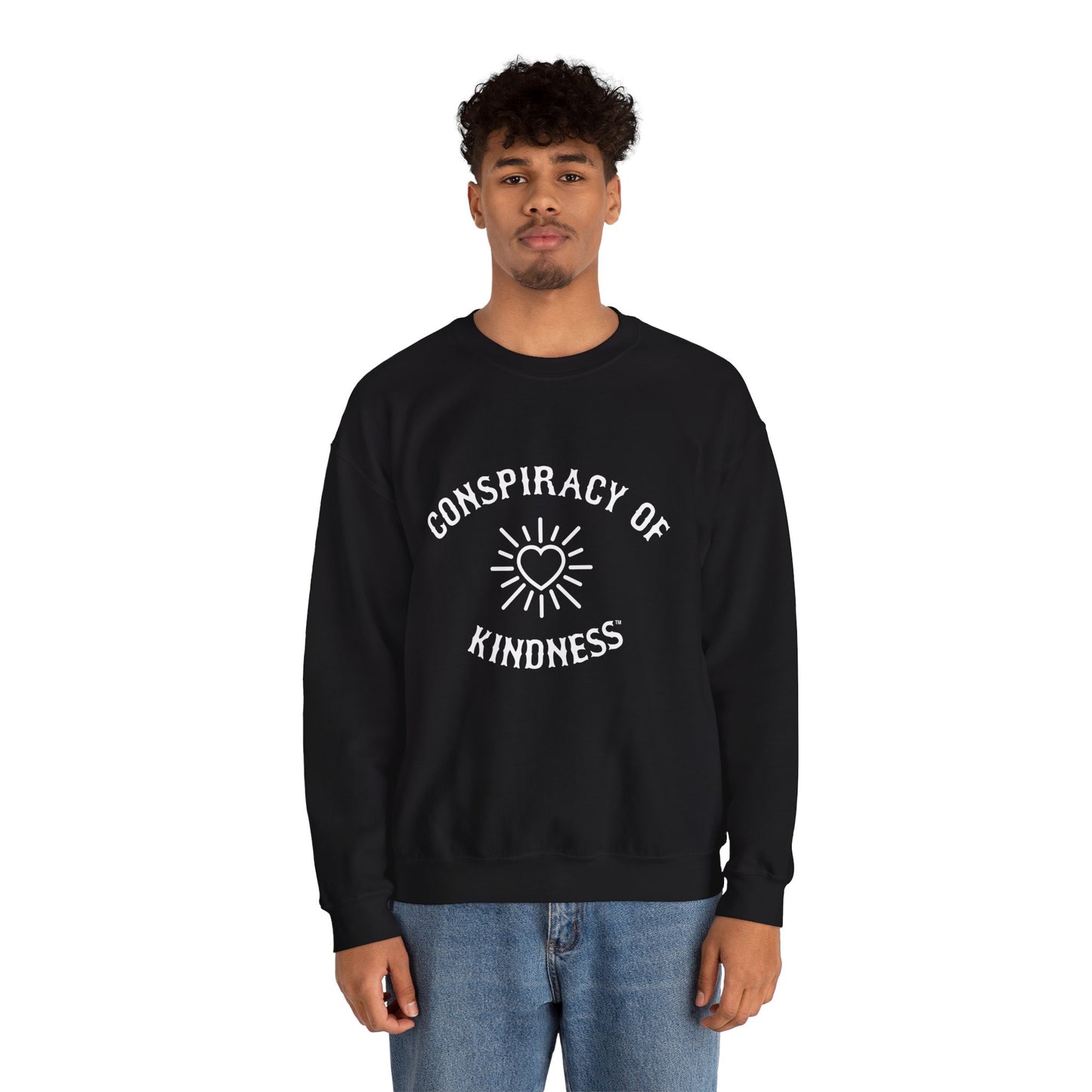 Conspiracy of Kindness Crewneck Sweatshirt Black