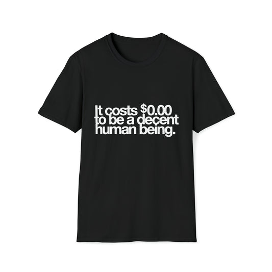 Decent Human Being Tee Shirt
