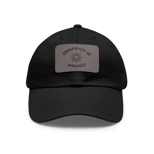 Conspiracy of Kindness Leather Patch Hat