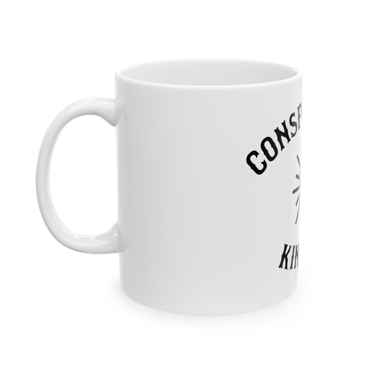 Conspiracy of Kindness Mug White