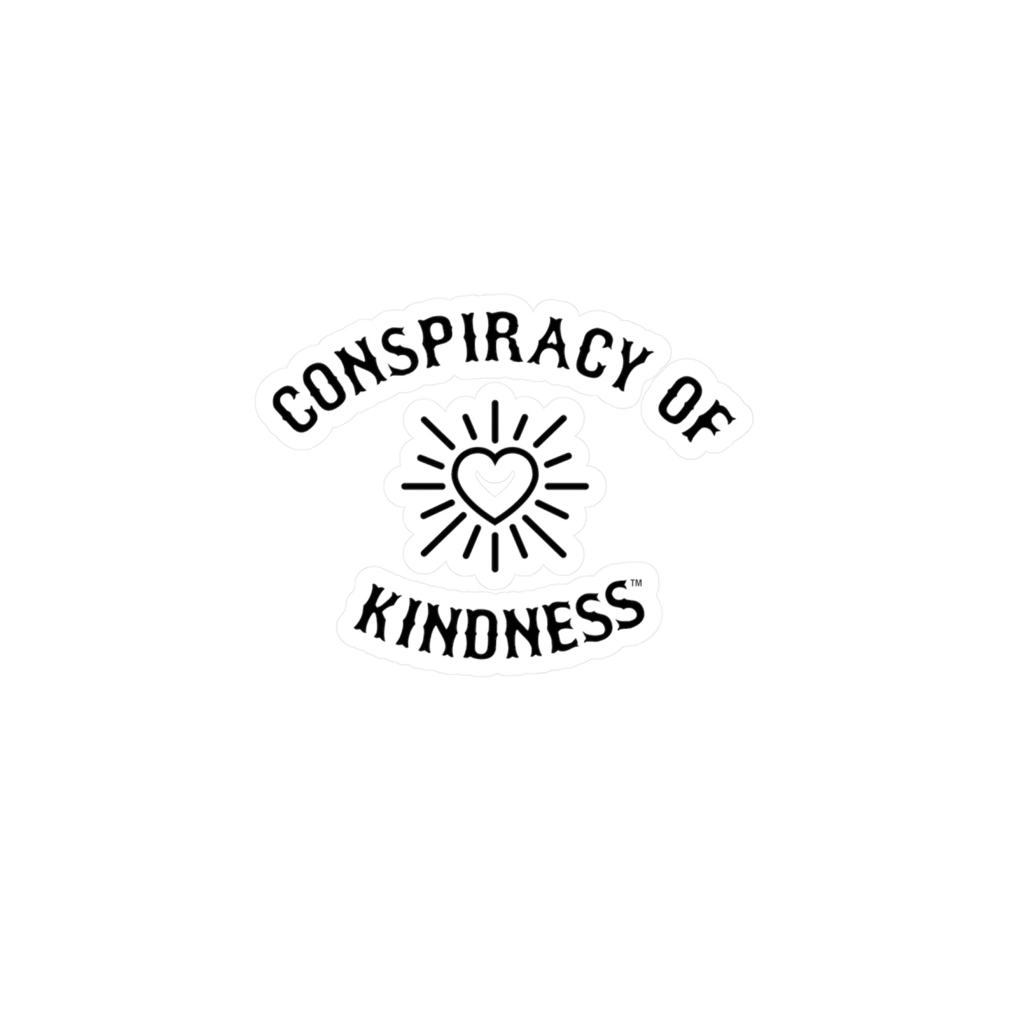 Conspiracy of Kindness Decal