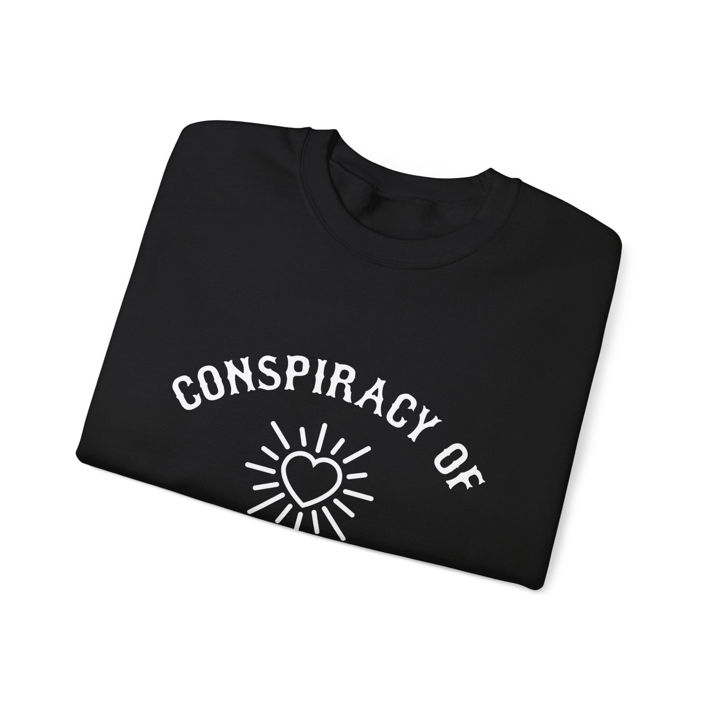 Conspiracy of Kindness Crewneck Sweatshirt Black